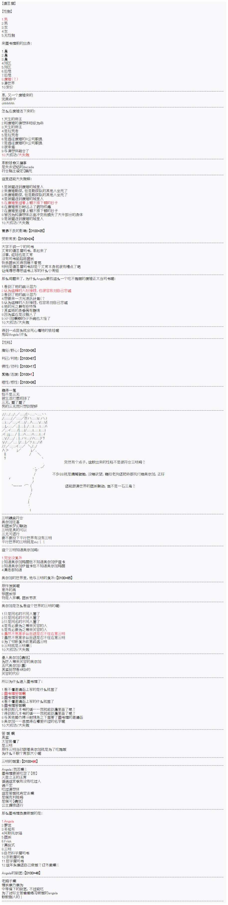 心跳文學部的成員似乎在腦葉公司當社畜的樣子 - 司書設定 - 2