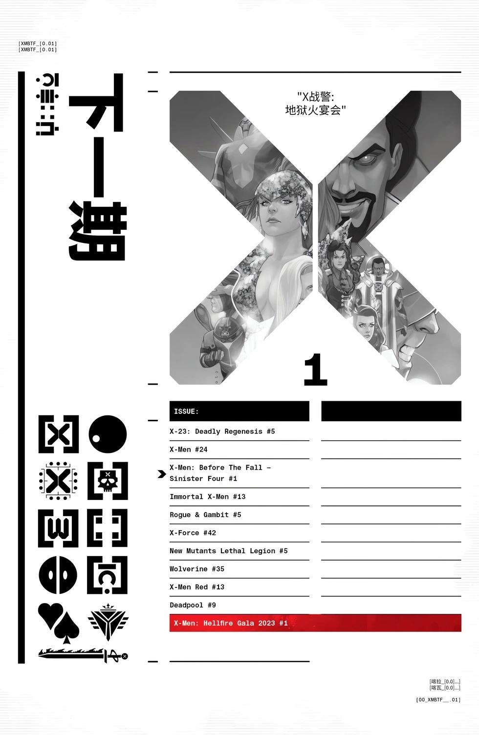 X戰警-隕落前夕：四凶兆 - 第01卷 - 5