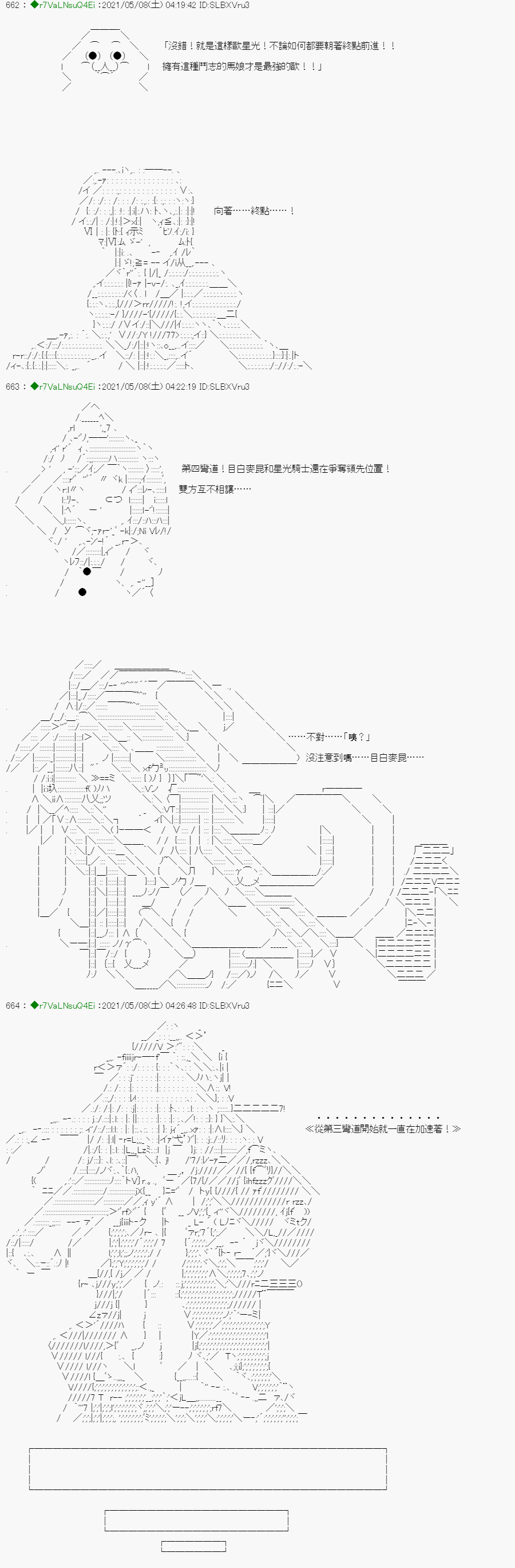 亞魯歐好像是地方馬孃的練馬師 - 星光篇 3 - 6