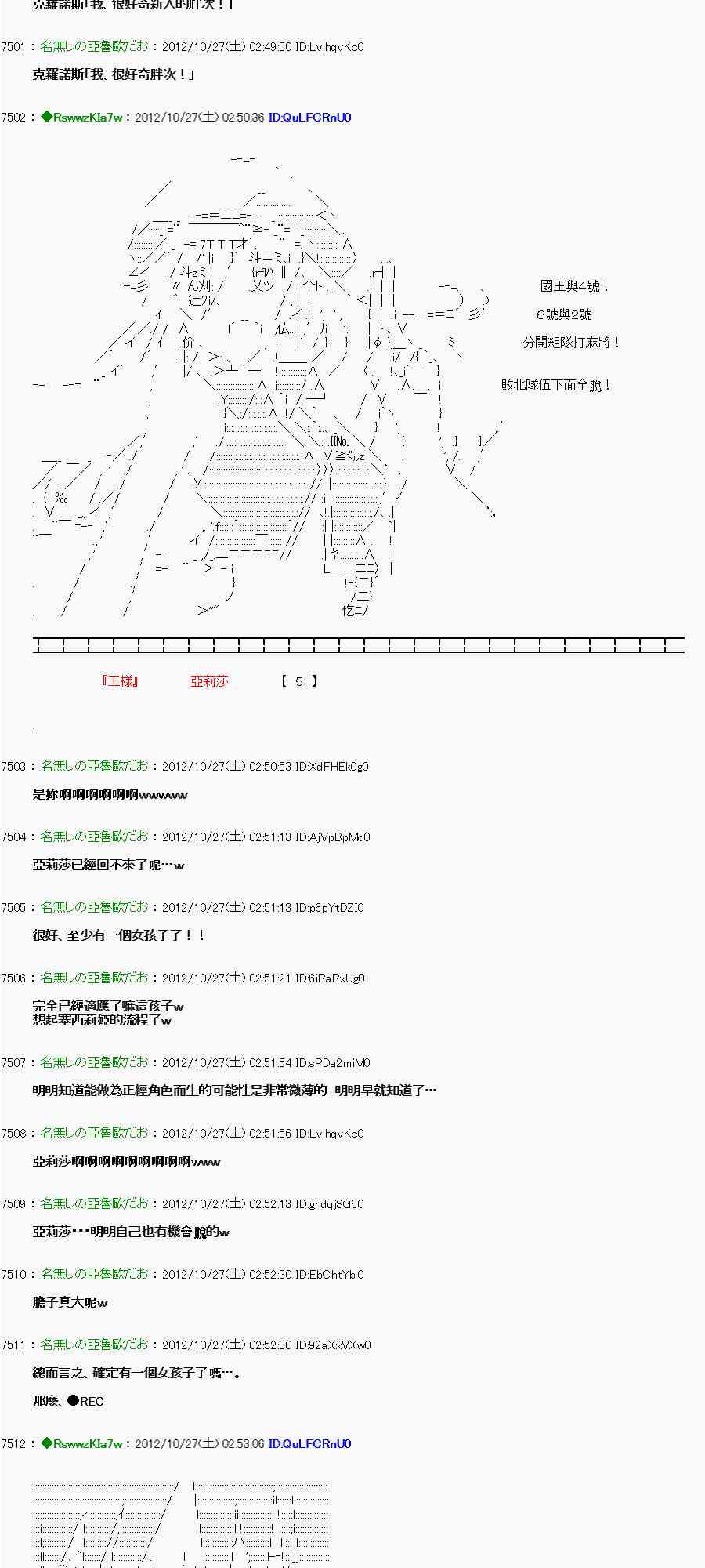 亞魯歐「來玩國王遊戲吧！！」 - 142話 - 1