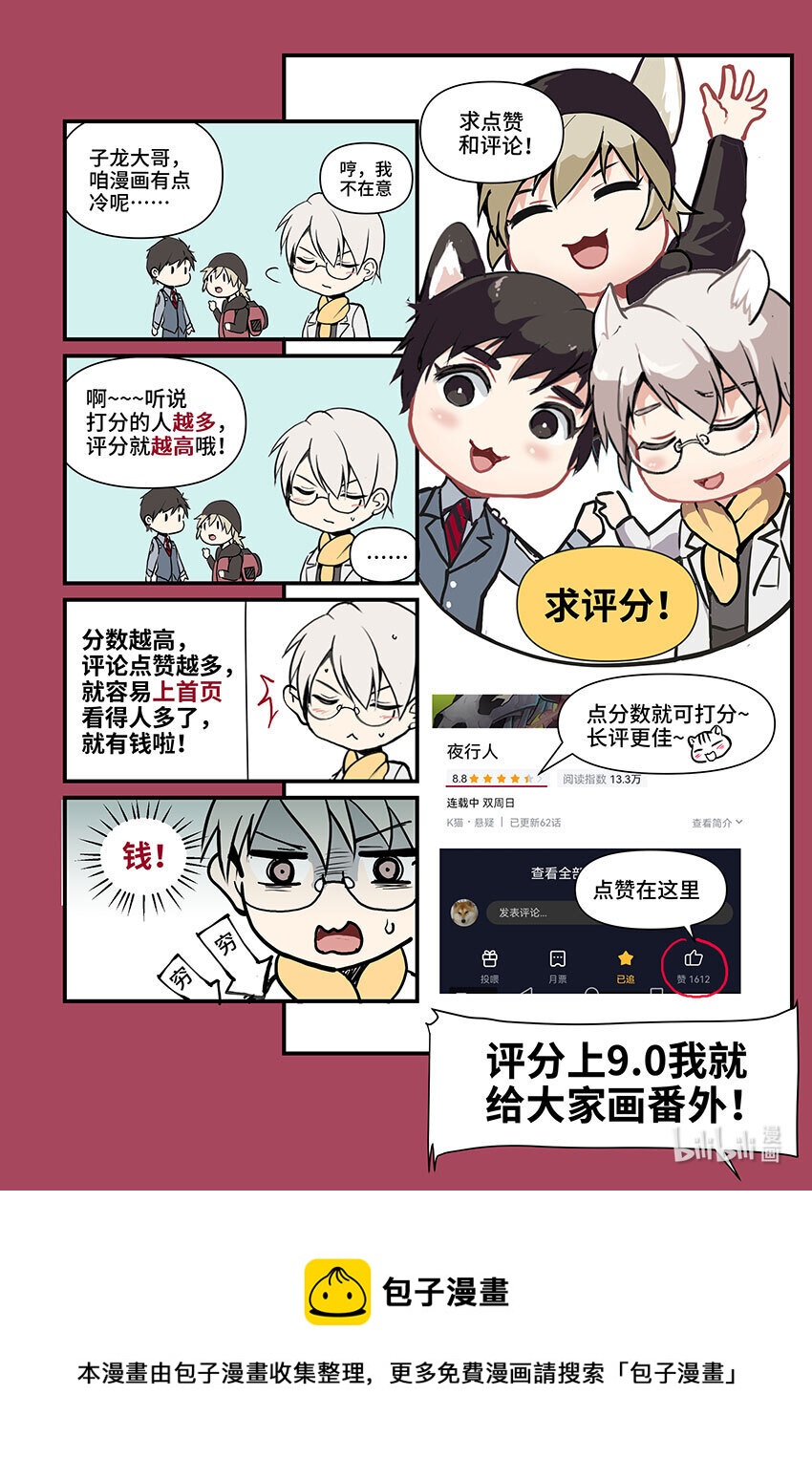 公告 复更！通贩！四格！-第63话