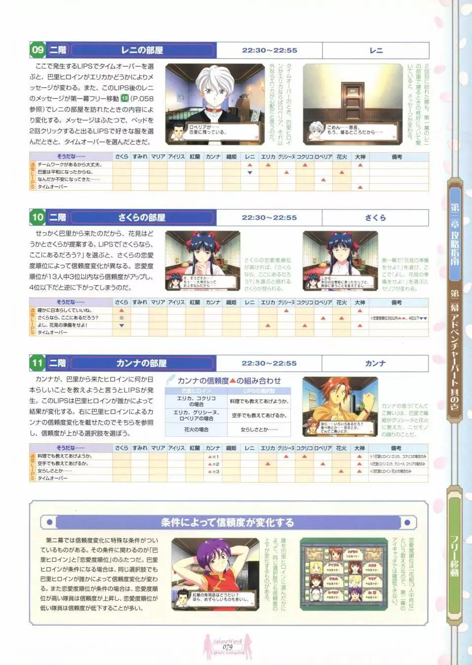 櫻花大戰 原畫&設定資料集 - 第四部(2/6) - 1