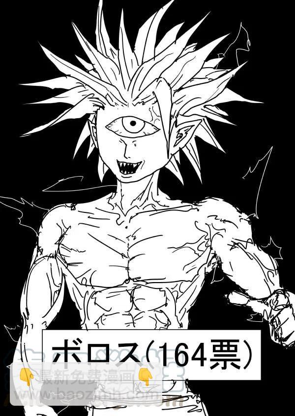 一拳超人 ONE原作版 - 第二次人氣投票(2/2) - 6