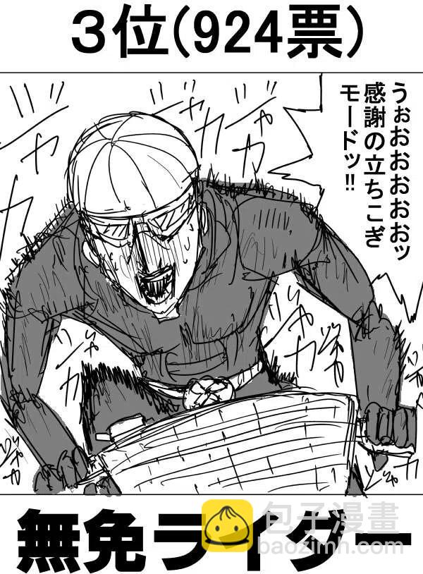 一拳超人 ONE原作版 - 第二次人氣投票(2/2) - 4