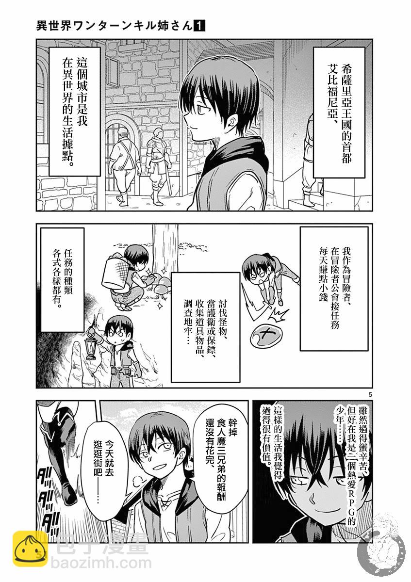 異世界一擊無雙姐姐~姐同伴異世界生活開啓 - 3話 - 1