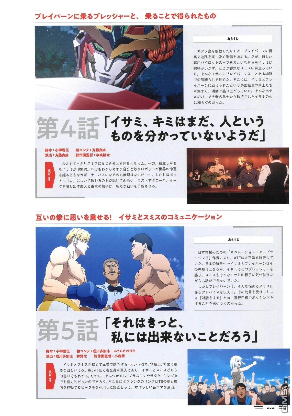 勇氣爆發BANG BRAVERN MECHANIC & WORLD COMPLETE BOOK - 設定集(1/3) - 4