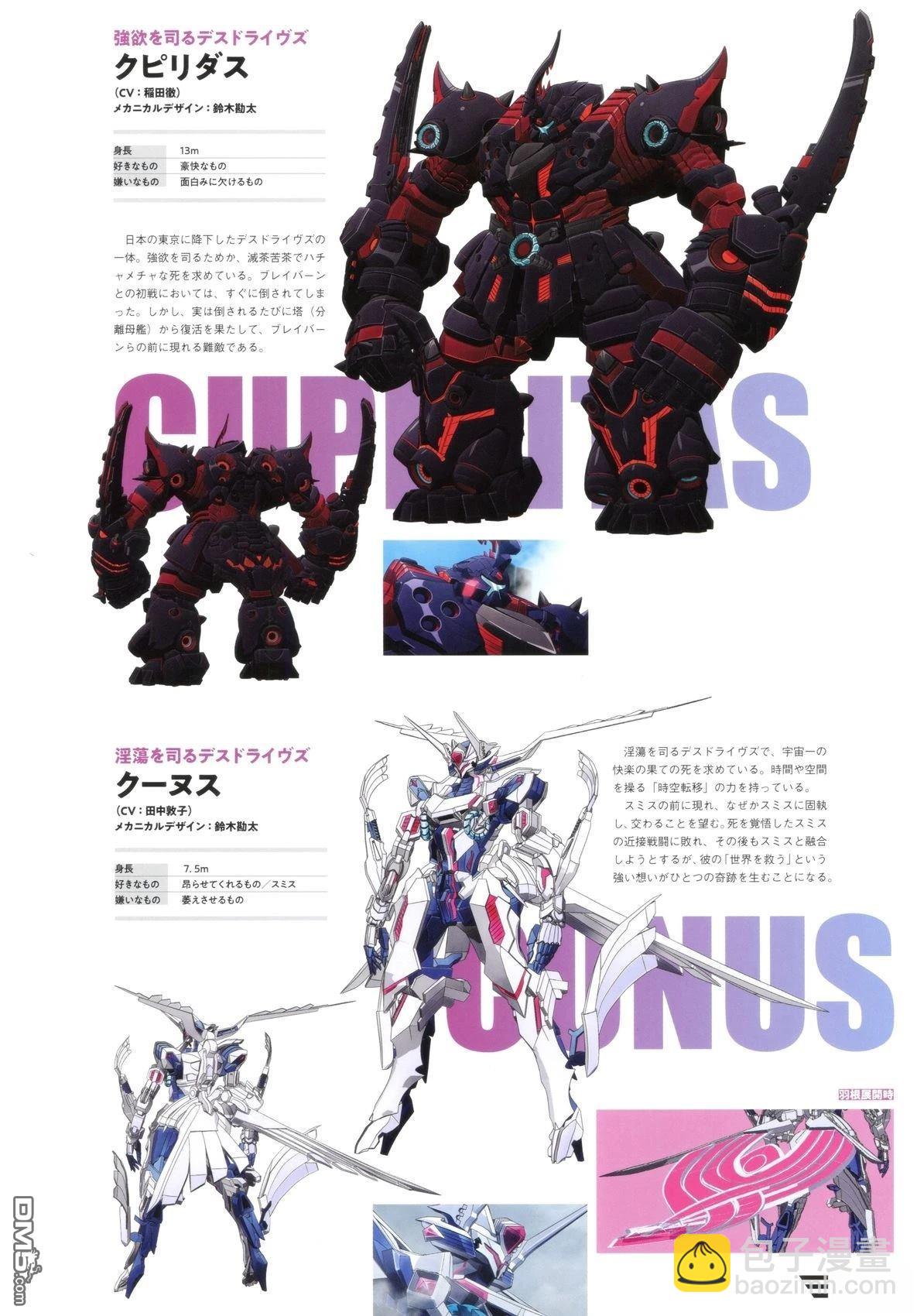 勇氣爆發BANG BRAVERN MECHANIC & WORLD COMPLETE BOOK - 設定集(1/3) - 8