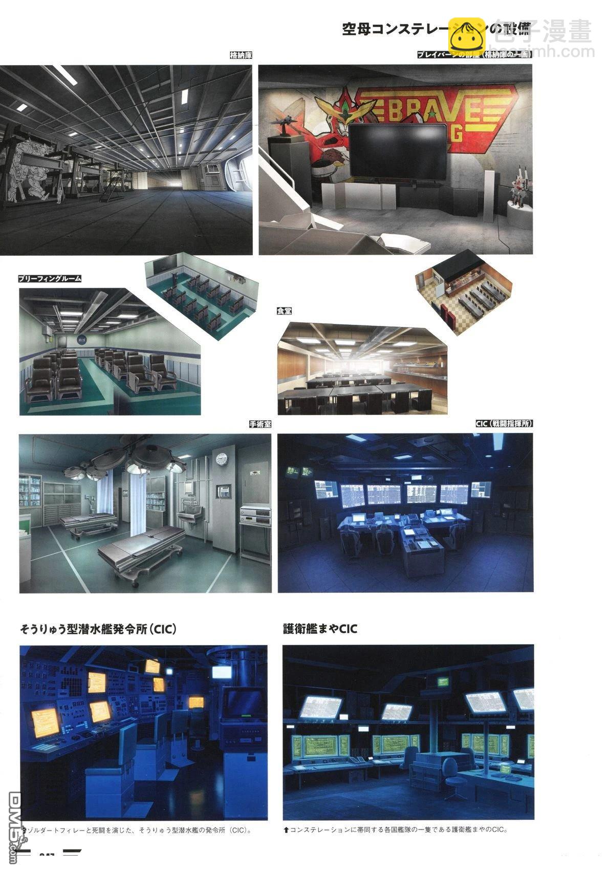 勇氣爆發BANG BRAVERN MECHANIC & WORLD COMPLETE BOOK - 設定集(1/3) - 1