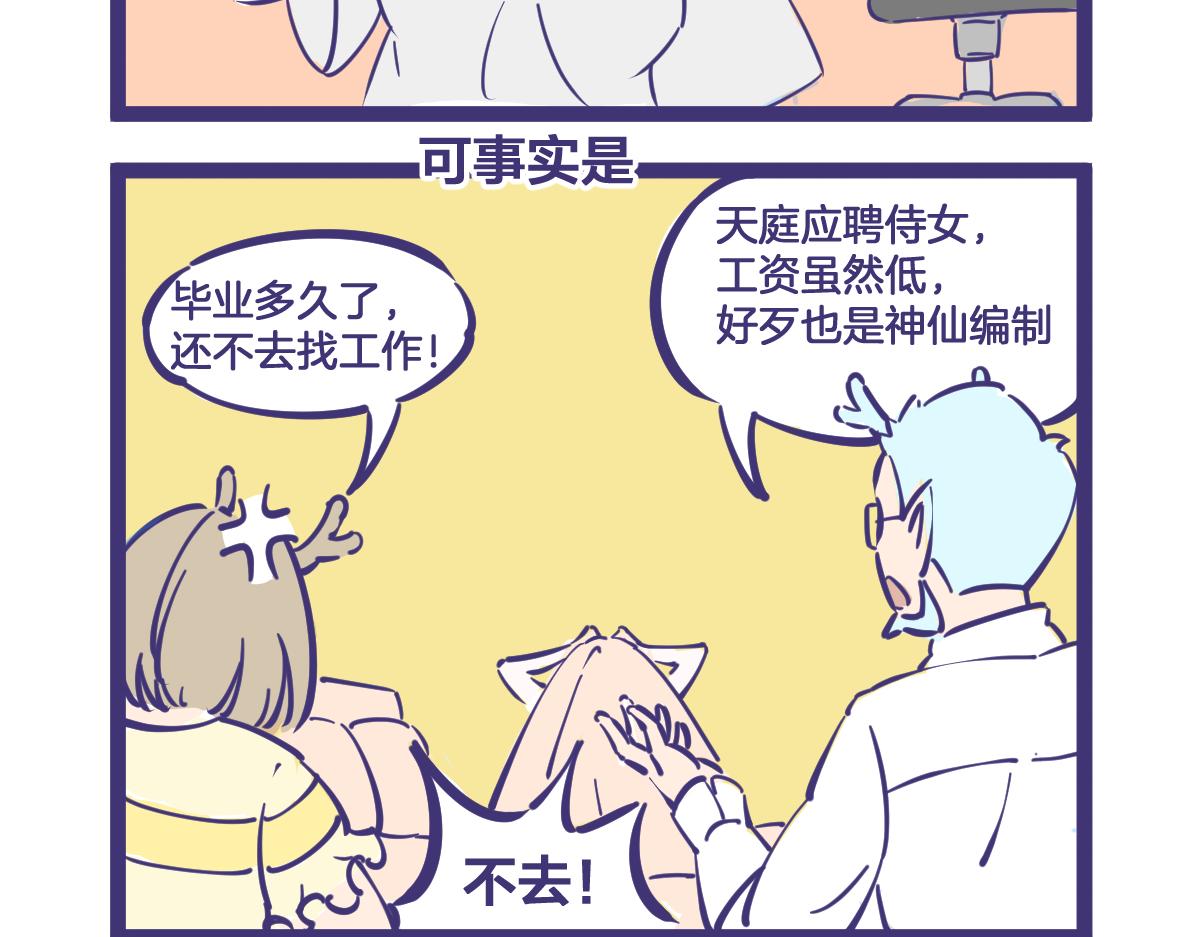 要不是为了找工作仙女才不会下凡-第1话