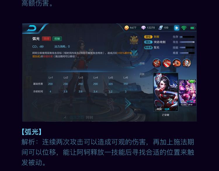 【王者荣耀】阿珂人物详解-第3话