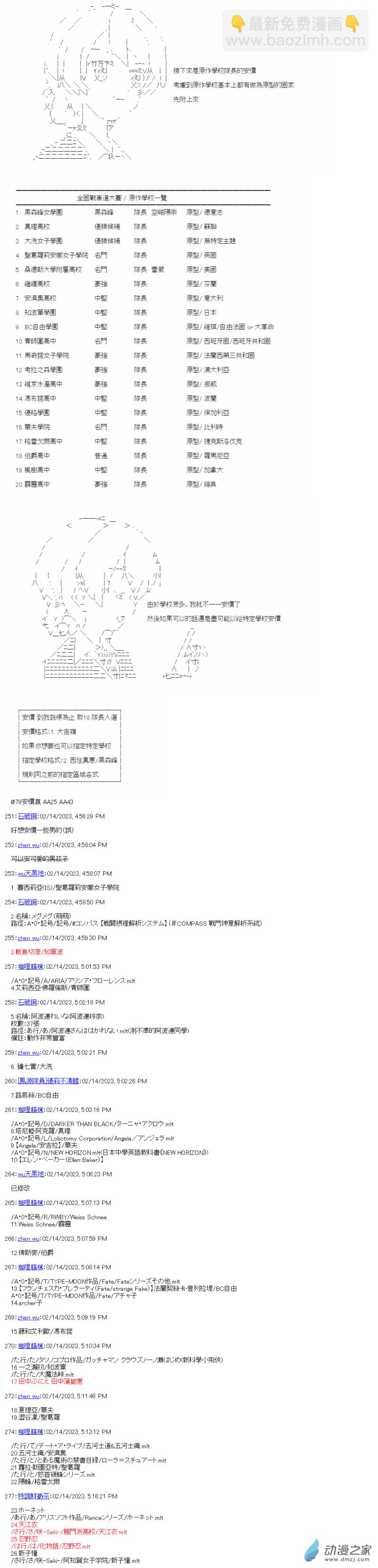 全國大賽隊伍設定回-第29话