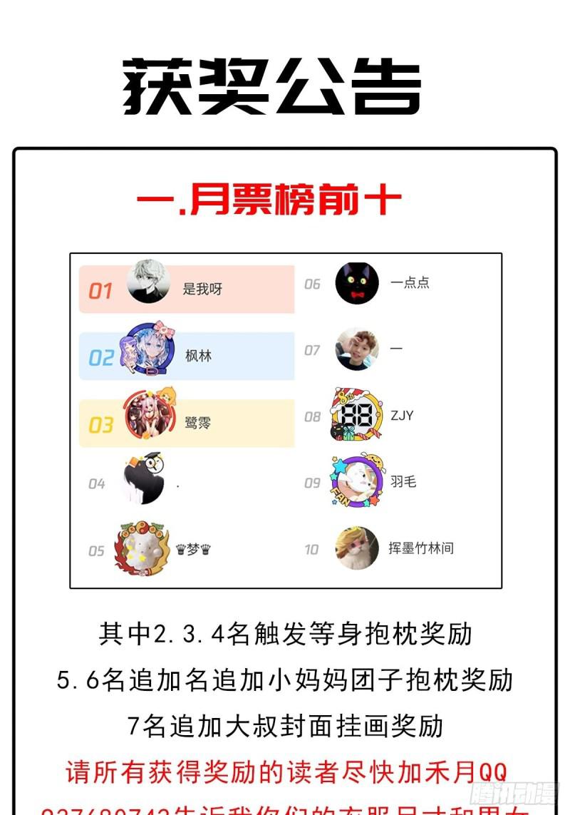 获奖公告-第135话