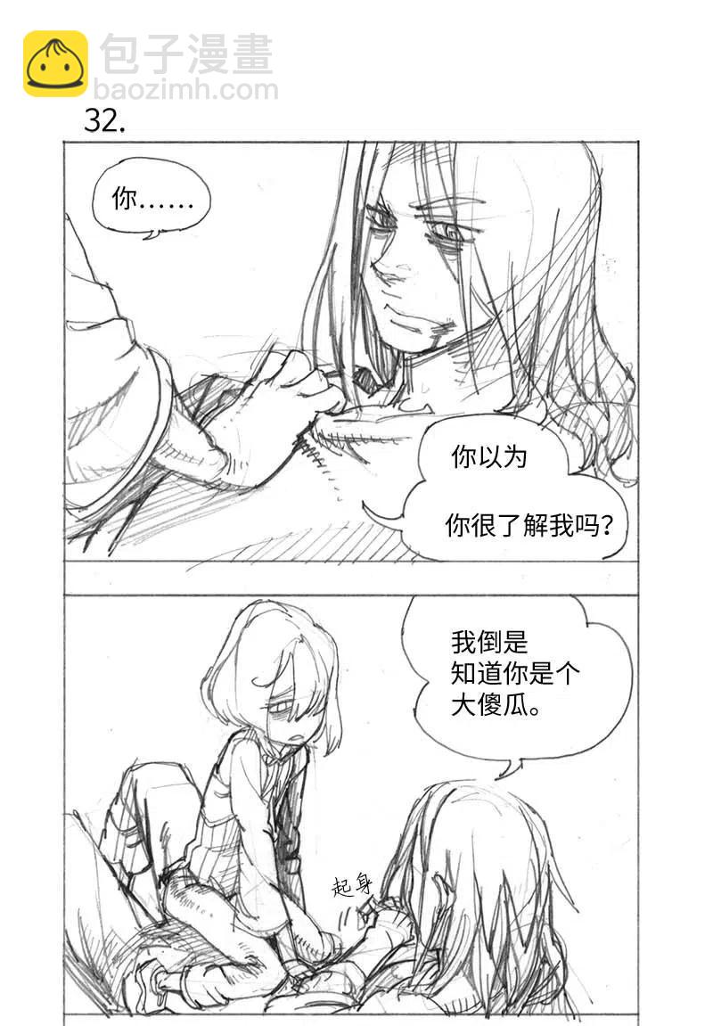 拯救世界後勇士只想做個宅男 - 特別篇2 線稿大放送2 - 3