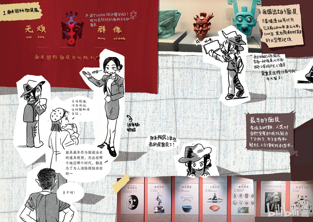 20级毕设 肖田予《傩游&mdash;&mdash;江西萍乡、南丰傩文化游记》(1/2)-第13话