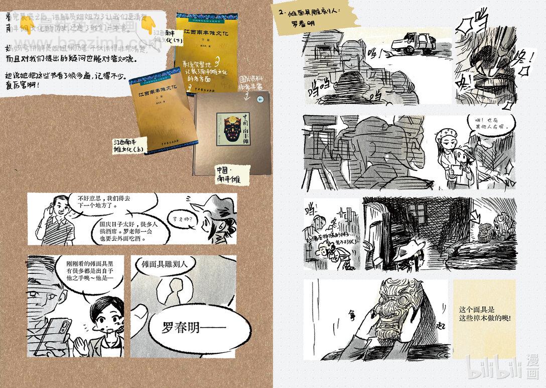 20级毕设 肖田予《傩游&mdash;&mdash;江西萍乡、南丰傩文化游记》(1/2)-第13话