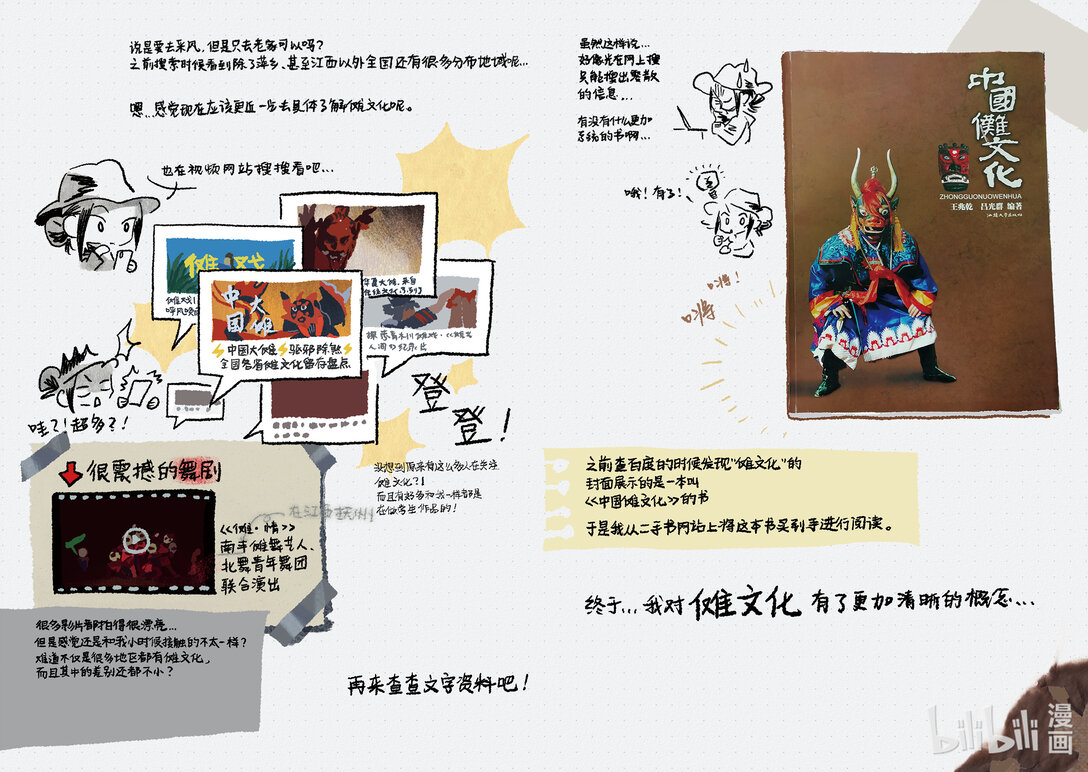 20级毕设 肖田予《傩游&mdash;&mdash;江西萍乡、南丰傩文化游记》(1/2)-第13话