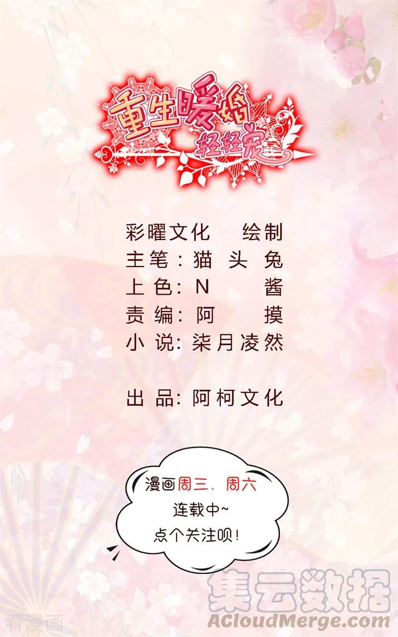 重生暖婚輕寵妻 - 第139話 一切準備就緒 - 1