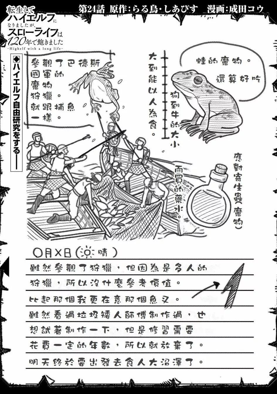转生高等精灵慢生活了120年后厌倦了 第24话