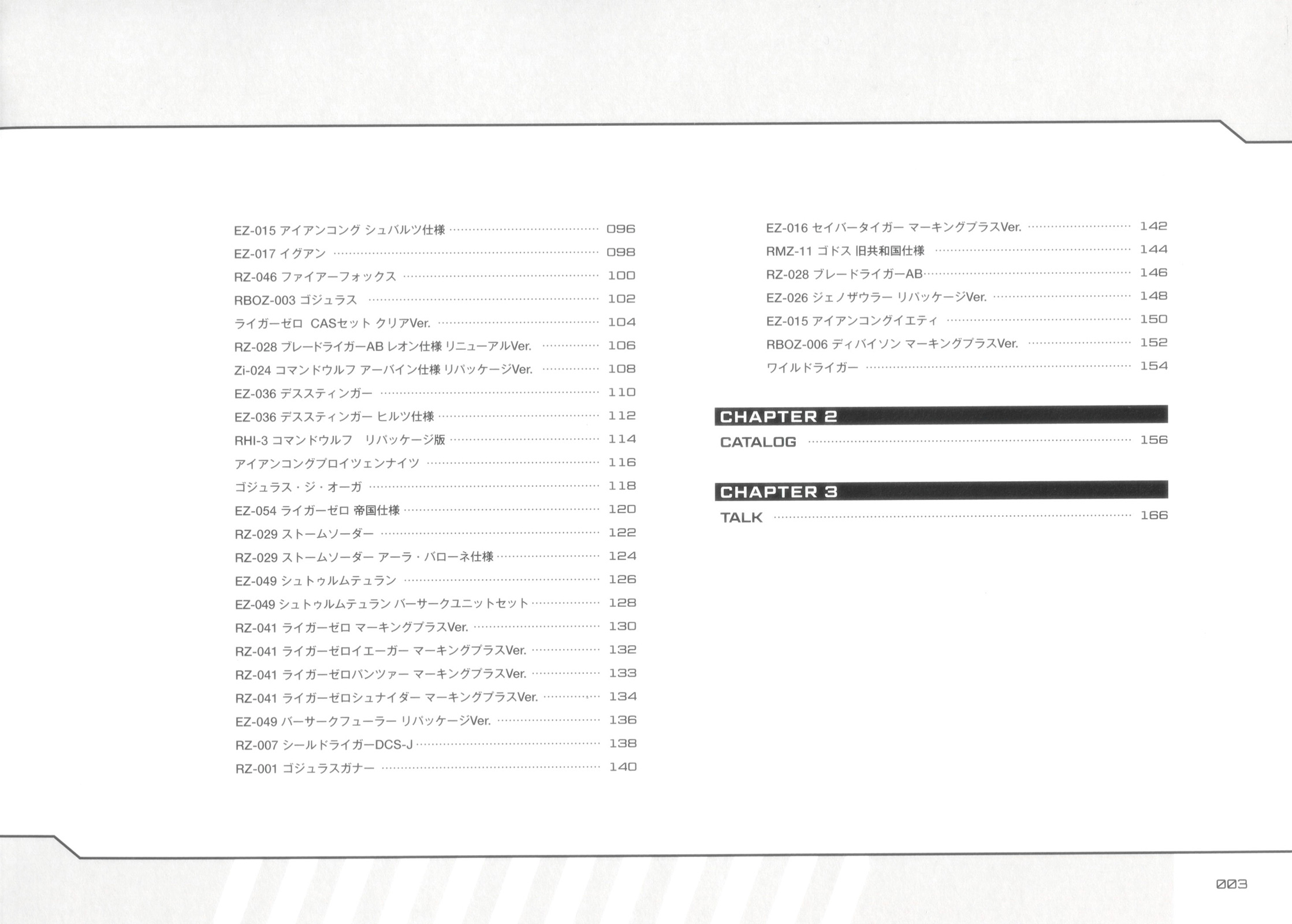 ZOIDS HMM 設定資料畫集 - 2006-2020(1/4) - 3