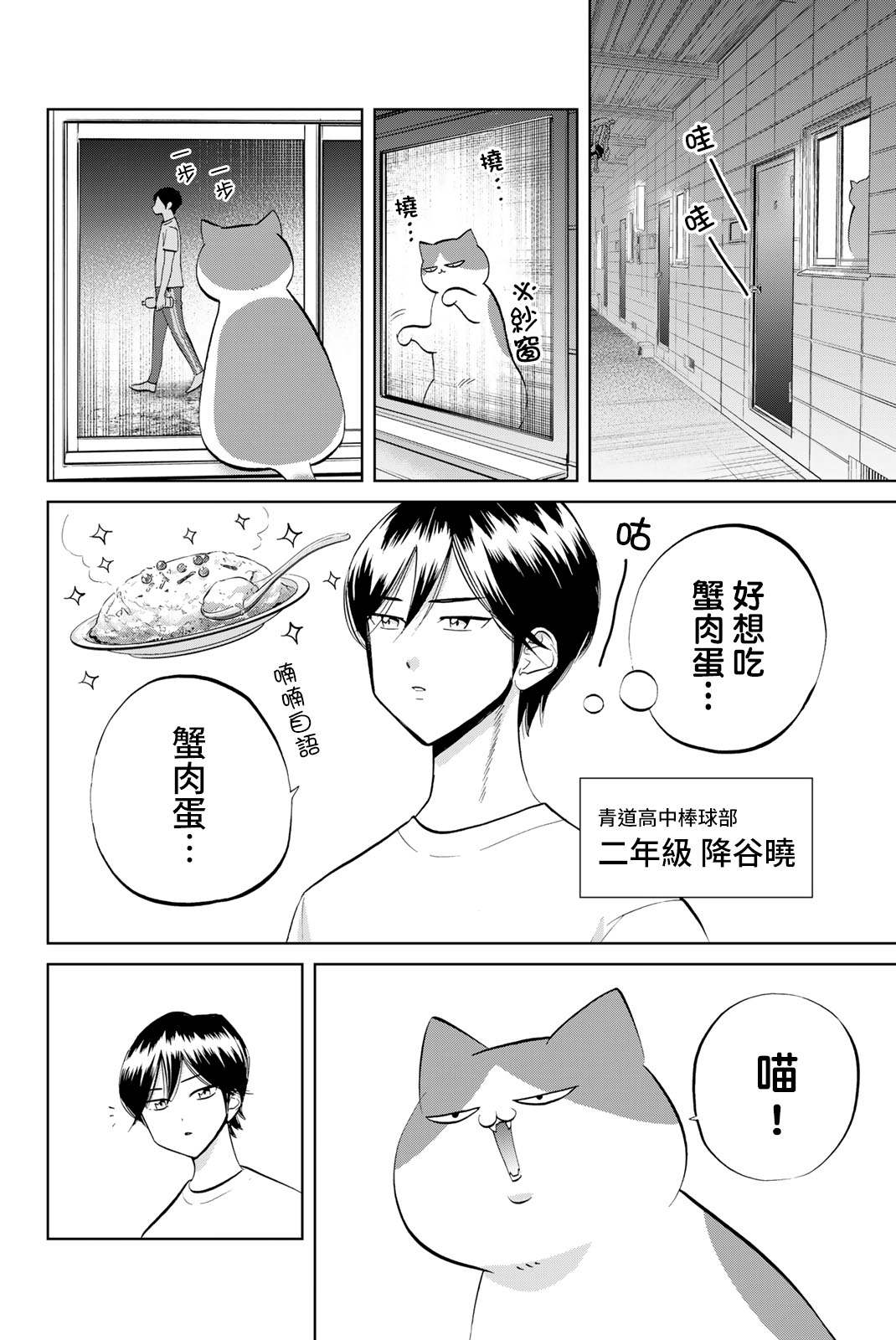 鑽石貓貓!!青道高中棒球部貓日誌 - 第2話 - 2