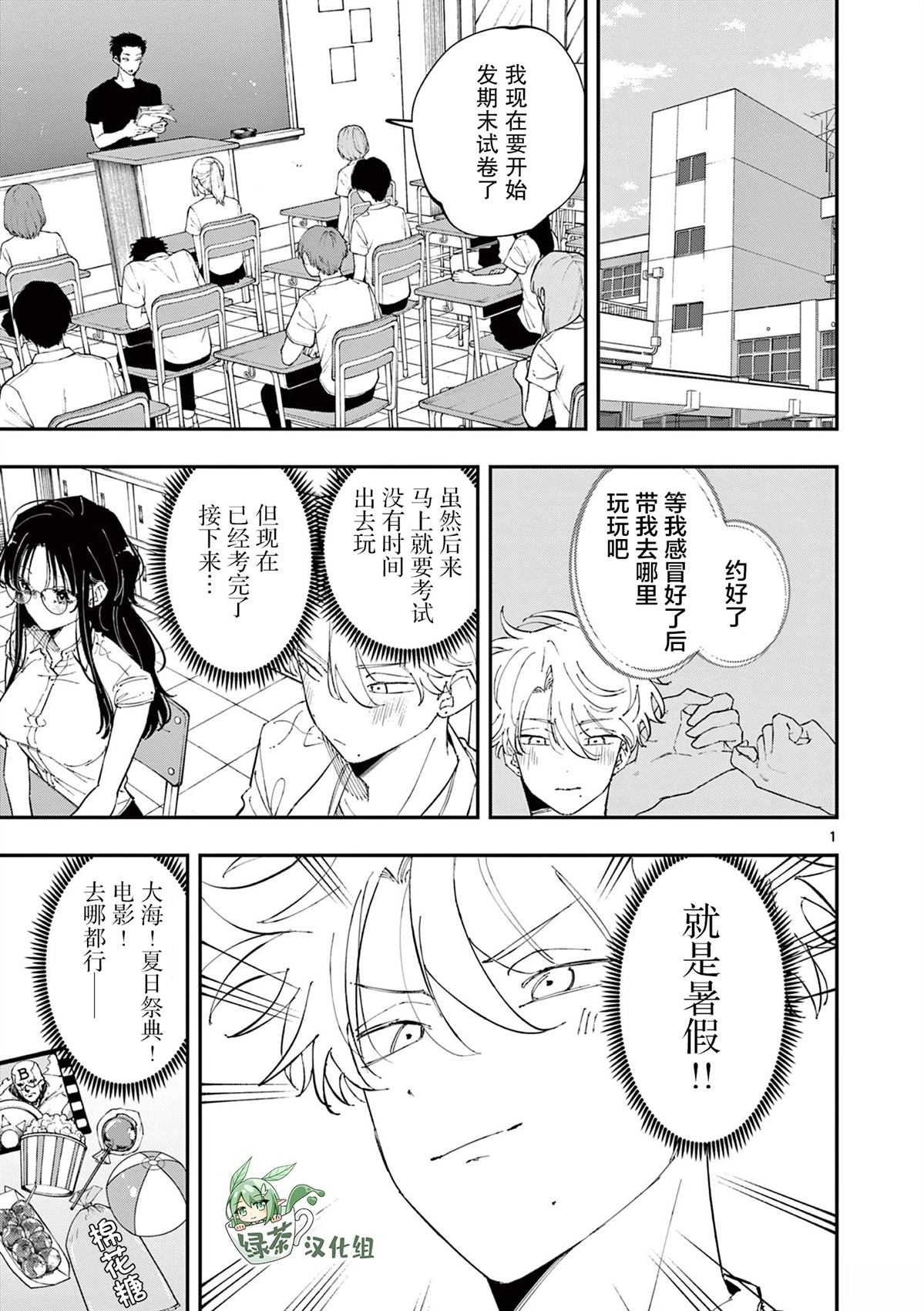 坐在旁邊的傢伙用這種眼神看着我 - 第52話 - 1